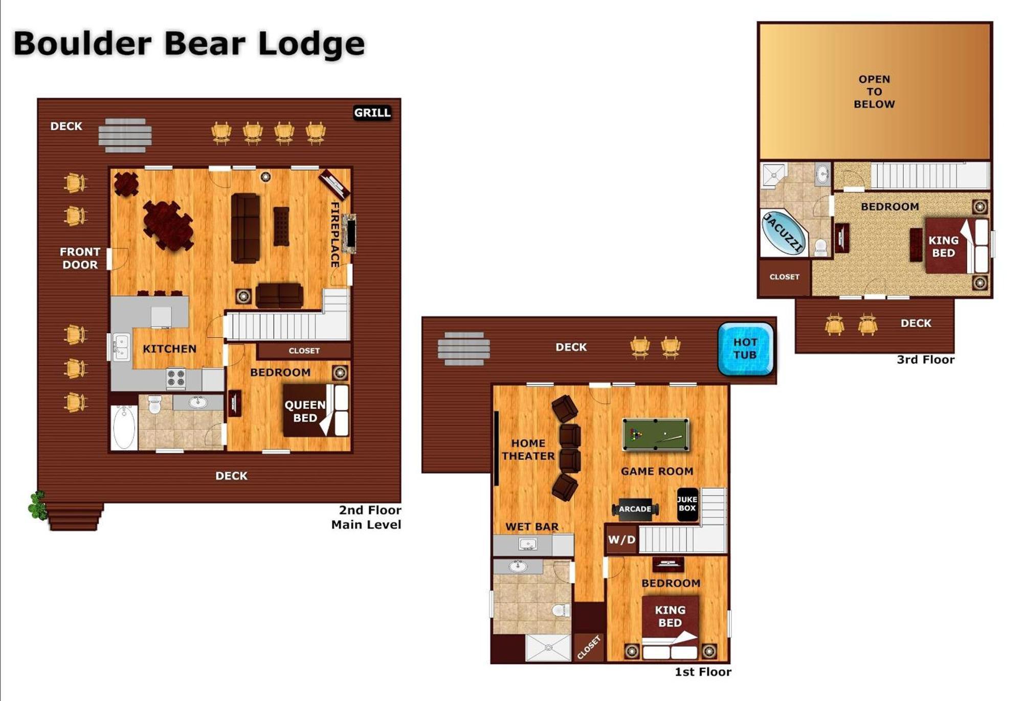 Boulder Bear Lodge #355 Пиджен-Фордж Экстерьер фото